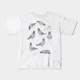 pigeon in the park Kids T-Shirt